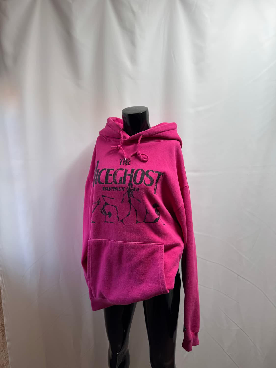 nice ghost club / 나이스 고스트 클럽 벌룬핏 프린팅 후드티 상품이미지1