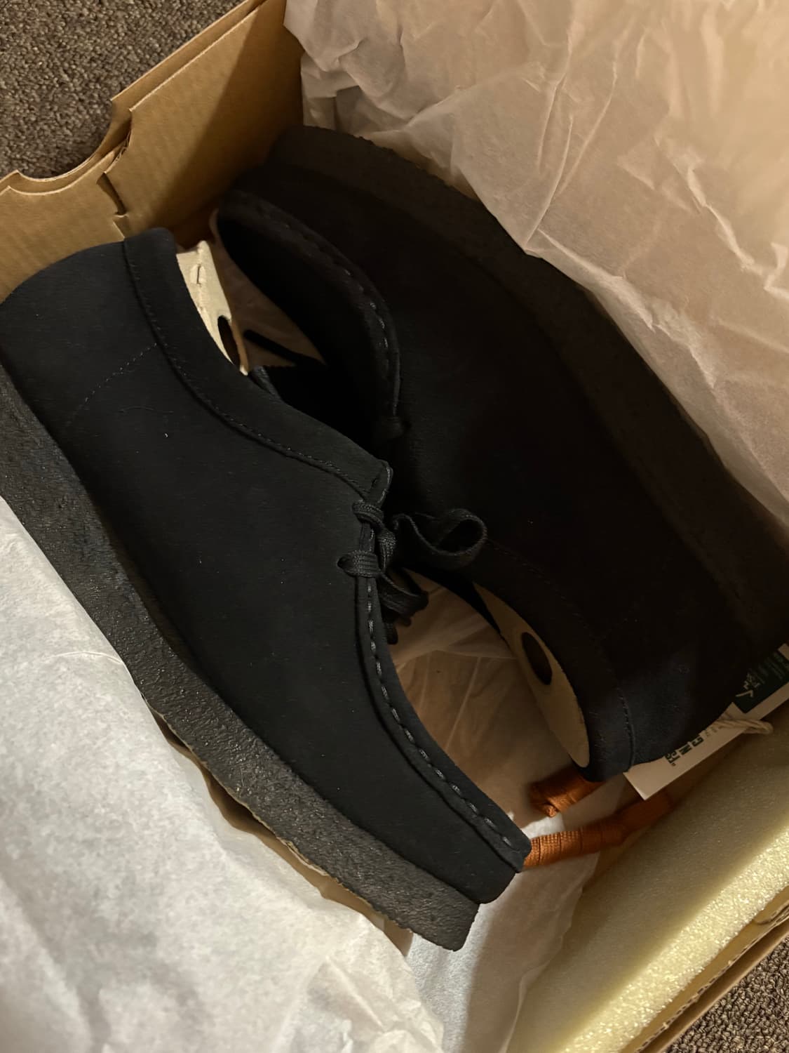 클락스 왈라비 블랙 상품이미지1