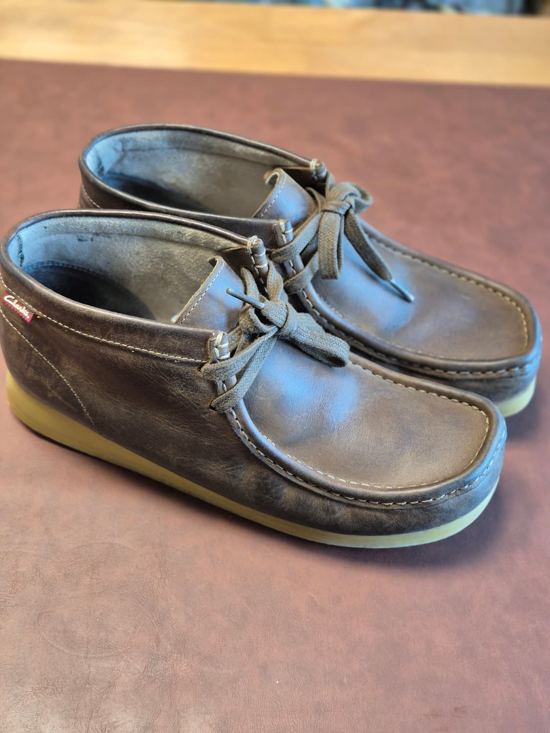 270-275(US9.5)클락스 샤크레 왈나비 부츠 상품이미지2