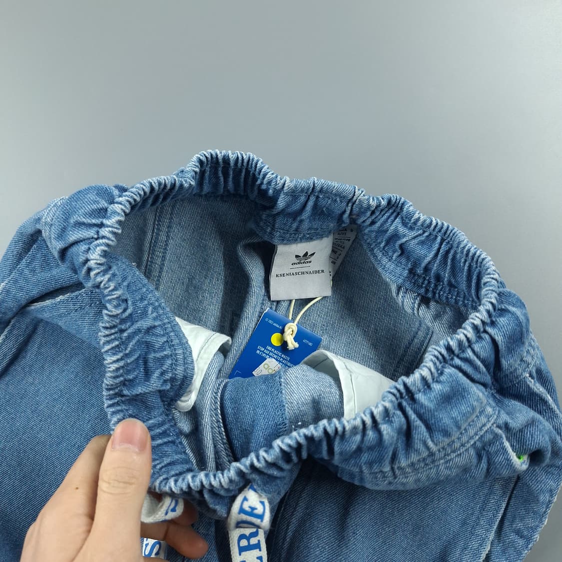 아디다스 X KSENIASCHNAIDER 연청 데님팬츠 새상품 24-28 상품이미지6