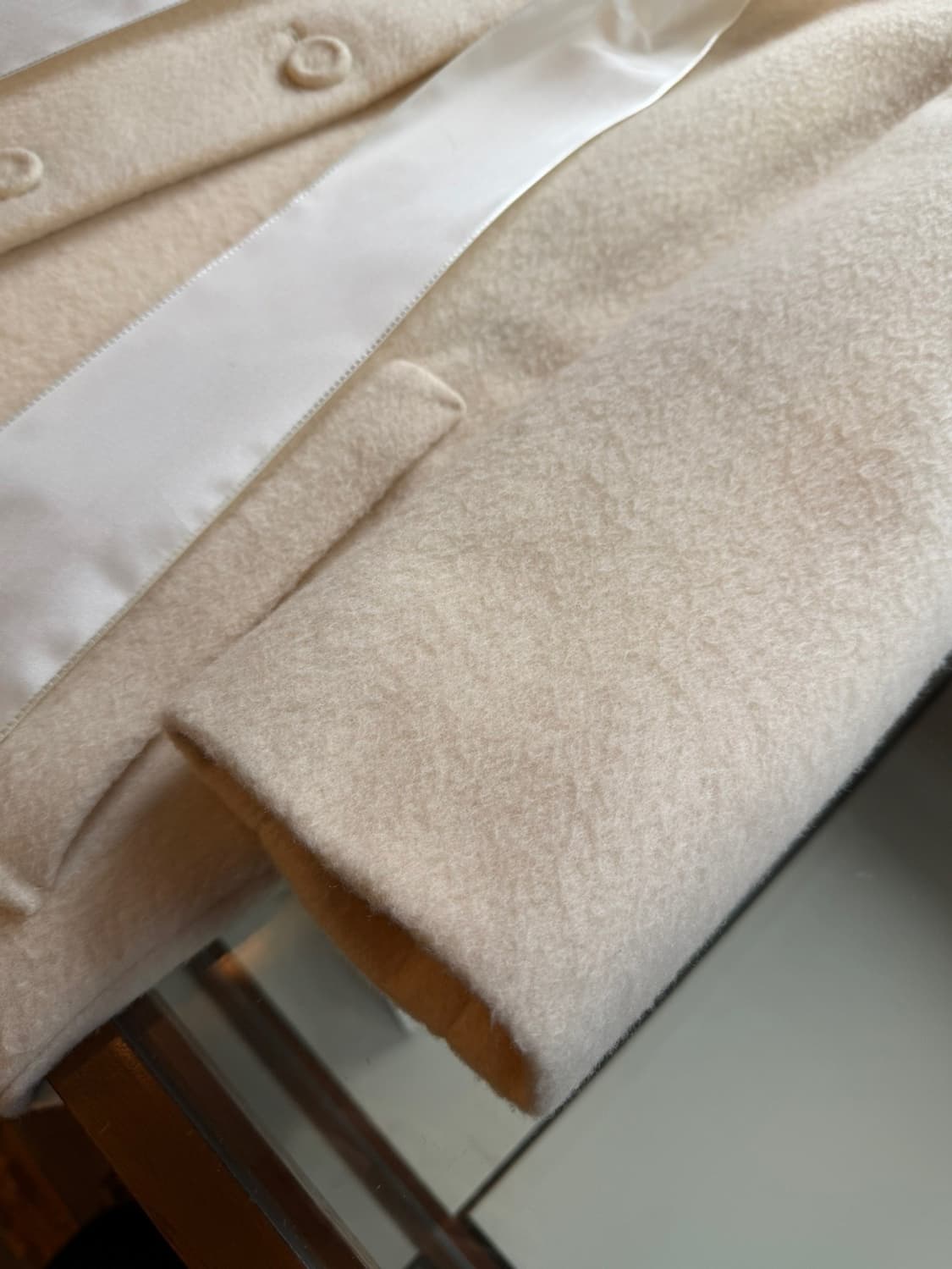 IS 이세이 미야케 플란넬 실크 코트 66~77 상품이미지10