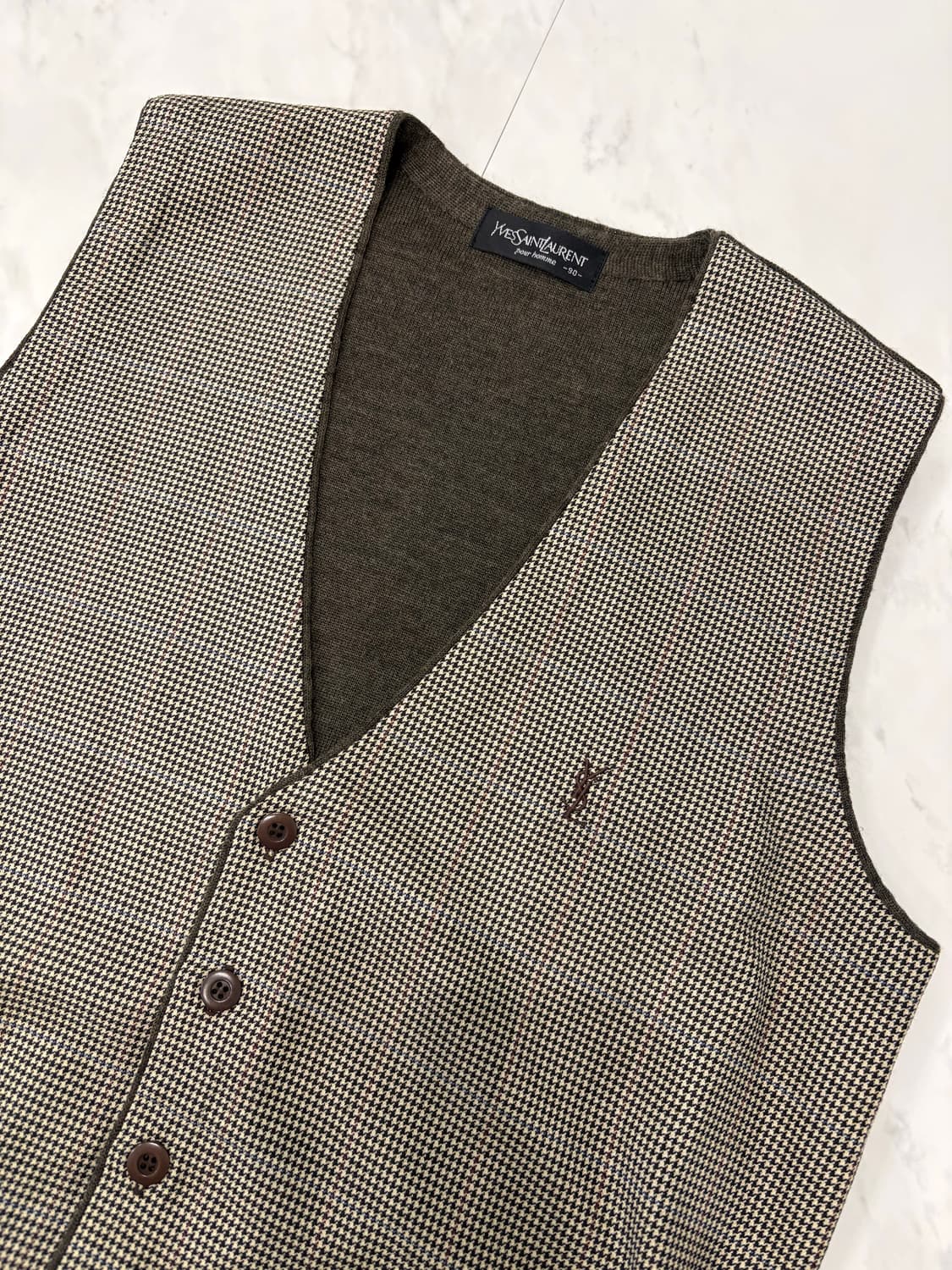 ysl pour homme vintage vest 상품이미지2