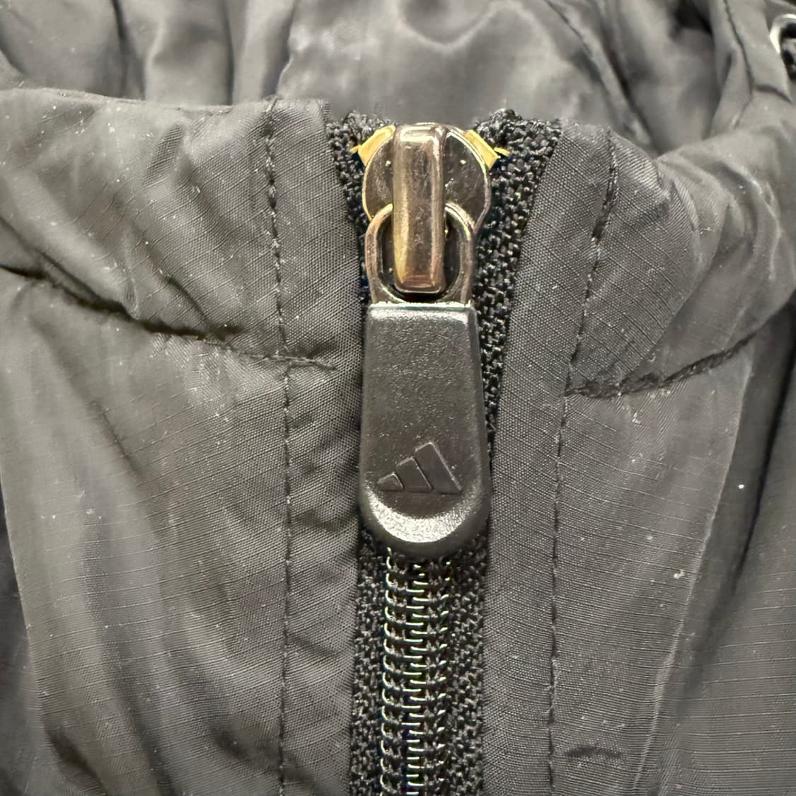 아디다스 블랙 오렌지 패딩 수트 점퍼 90 상품이미지7