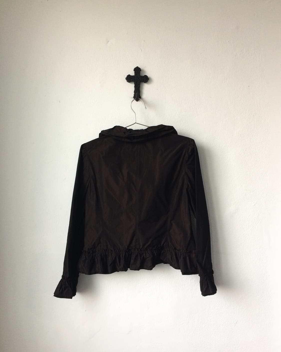 Glossy ruffle jacket 상품이미지6