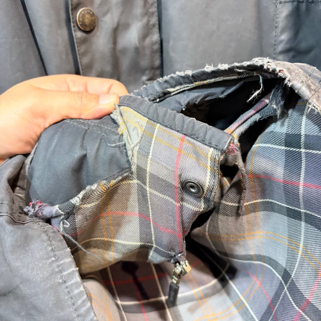 [34] Barbour 바버 뷰포트 빈티지 왁스 자켓 상품이미지7