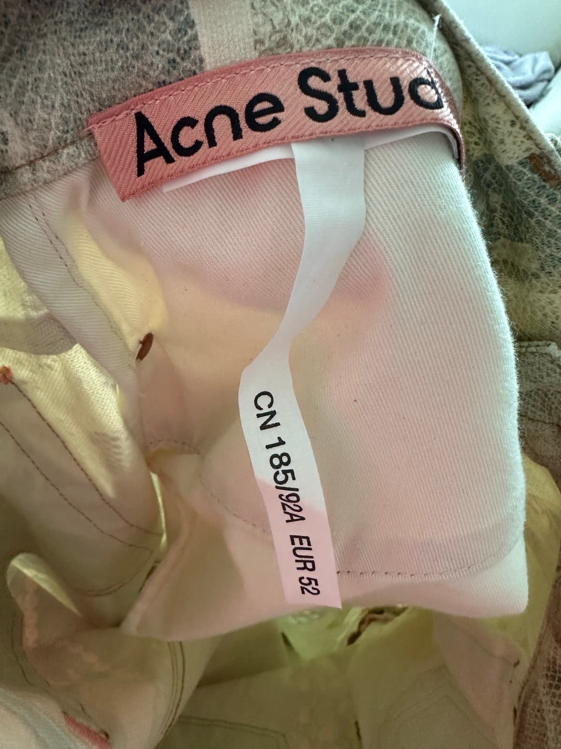 아크네 데님 팬츠 52 상품이미지4