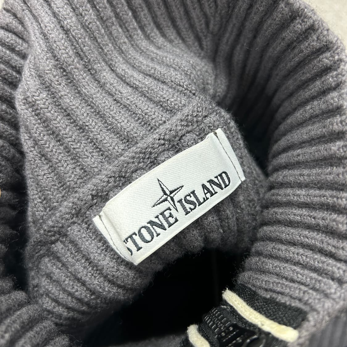 스톤아일랜드 골지 니트집업 가디건(M) 상품이미지2