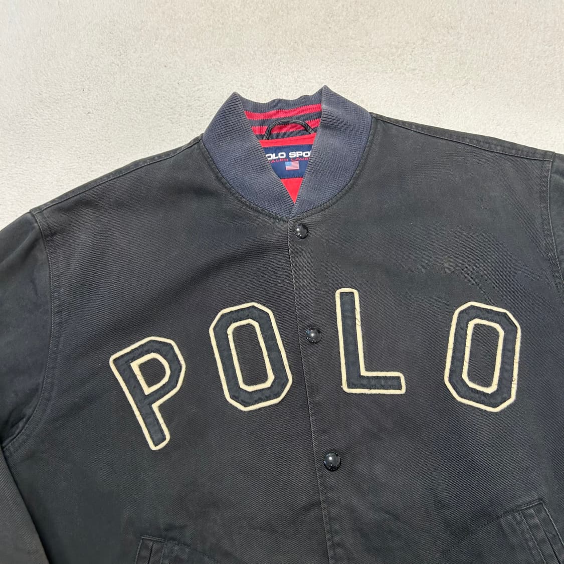 Polo 90’s Kanye Tiger Varsity Jacket 상품이미지6