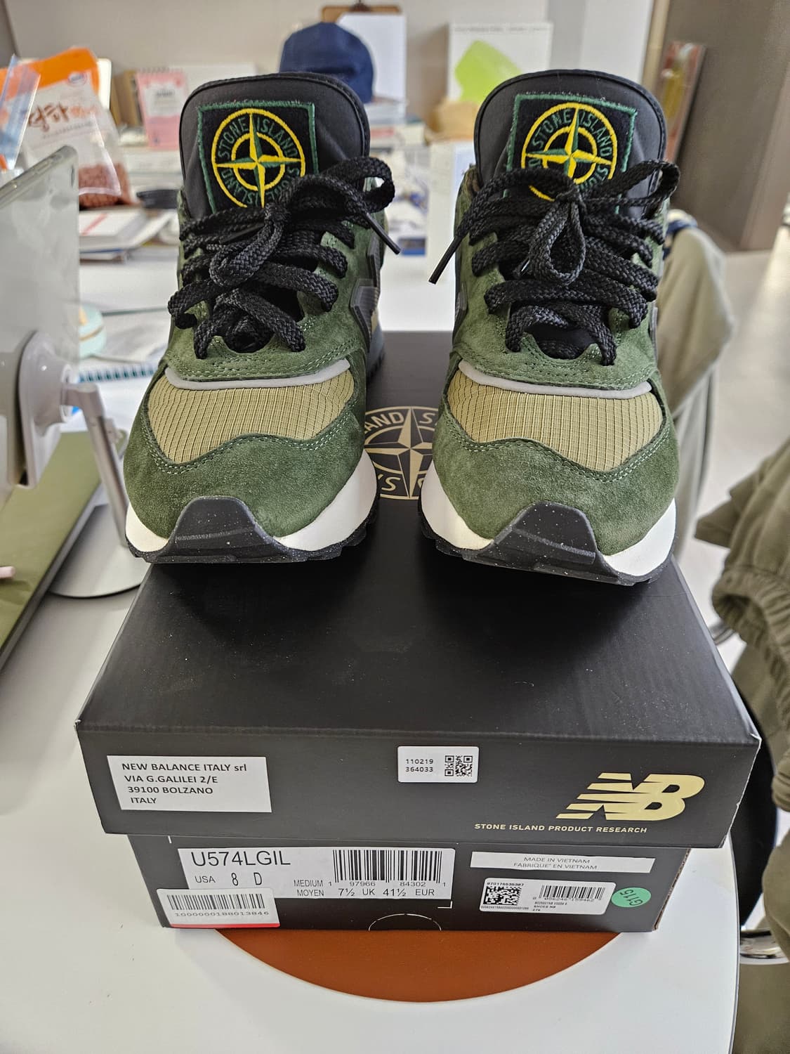 스톤아일랜드 뉴발란스 574 상품이미지4