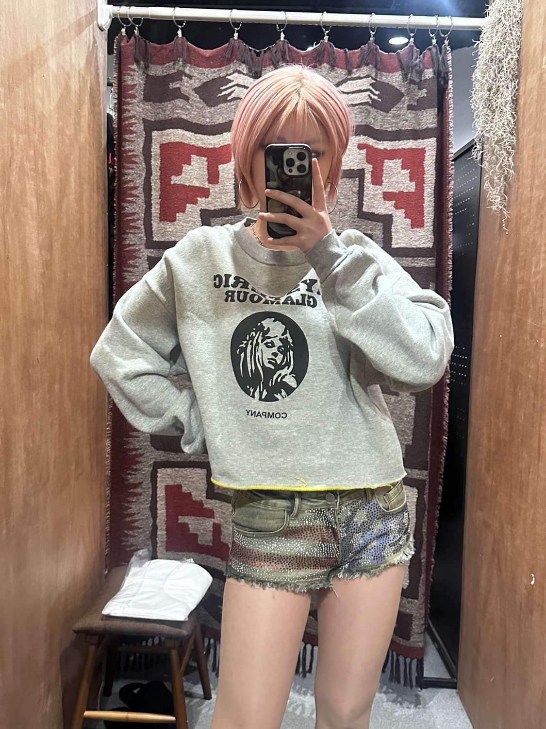 HYSTERIC GLAMOUR HYS COMPANY Sweatshirt 상품이미지4