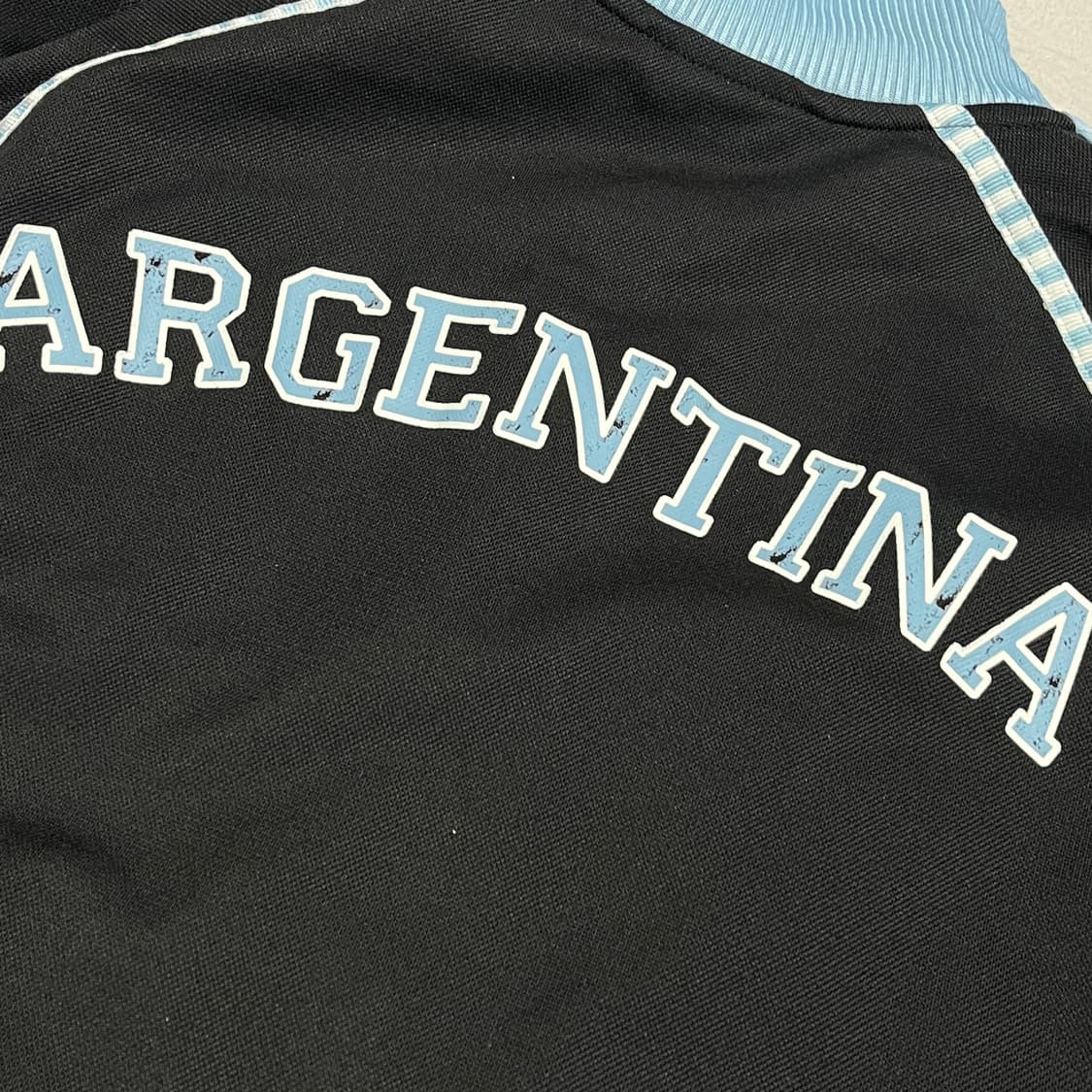 아디다스 삼선로고 백프린팅 아르헨티나 유니폼 트랙탑 상품이미지6