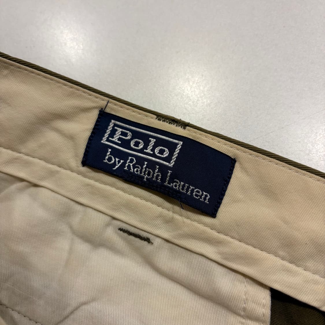 [36x34] 폴로 랄프로렌 카키색 면바지 팬츠 B863 상품이미지6
