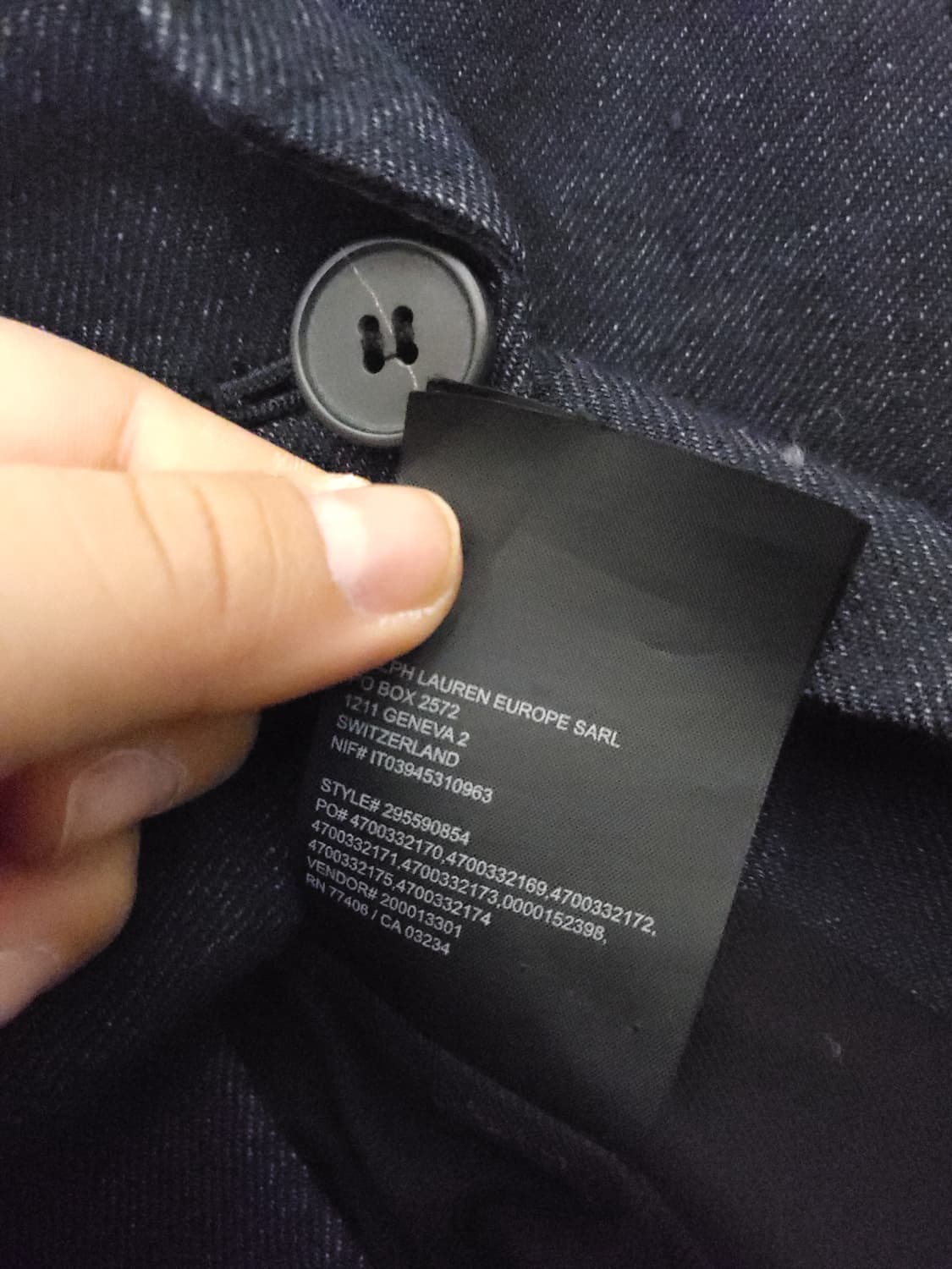 클럽모나코 네이비 여성 블레이저 xs 상품이미지7