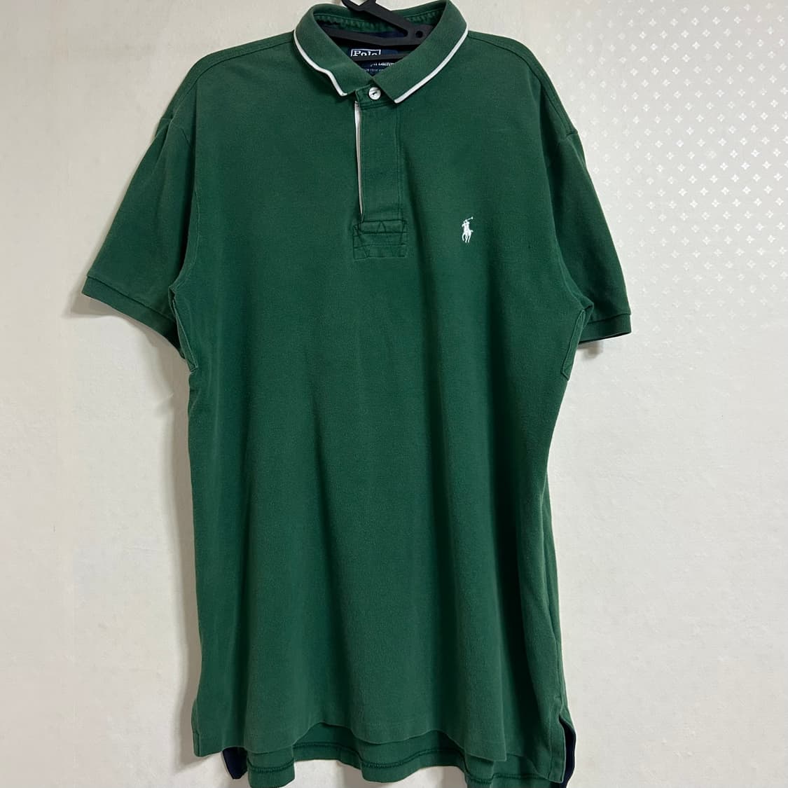 폴로 랄프로렌 PK 럭비 반팔 카라 티셔츠 그린 XL 상품이미지4