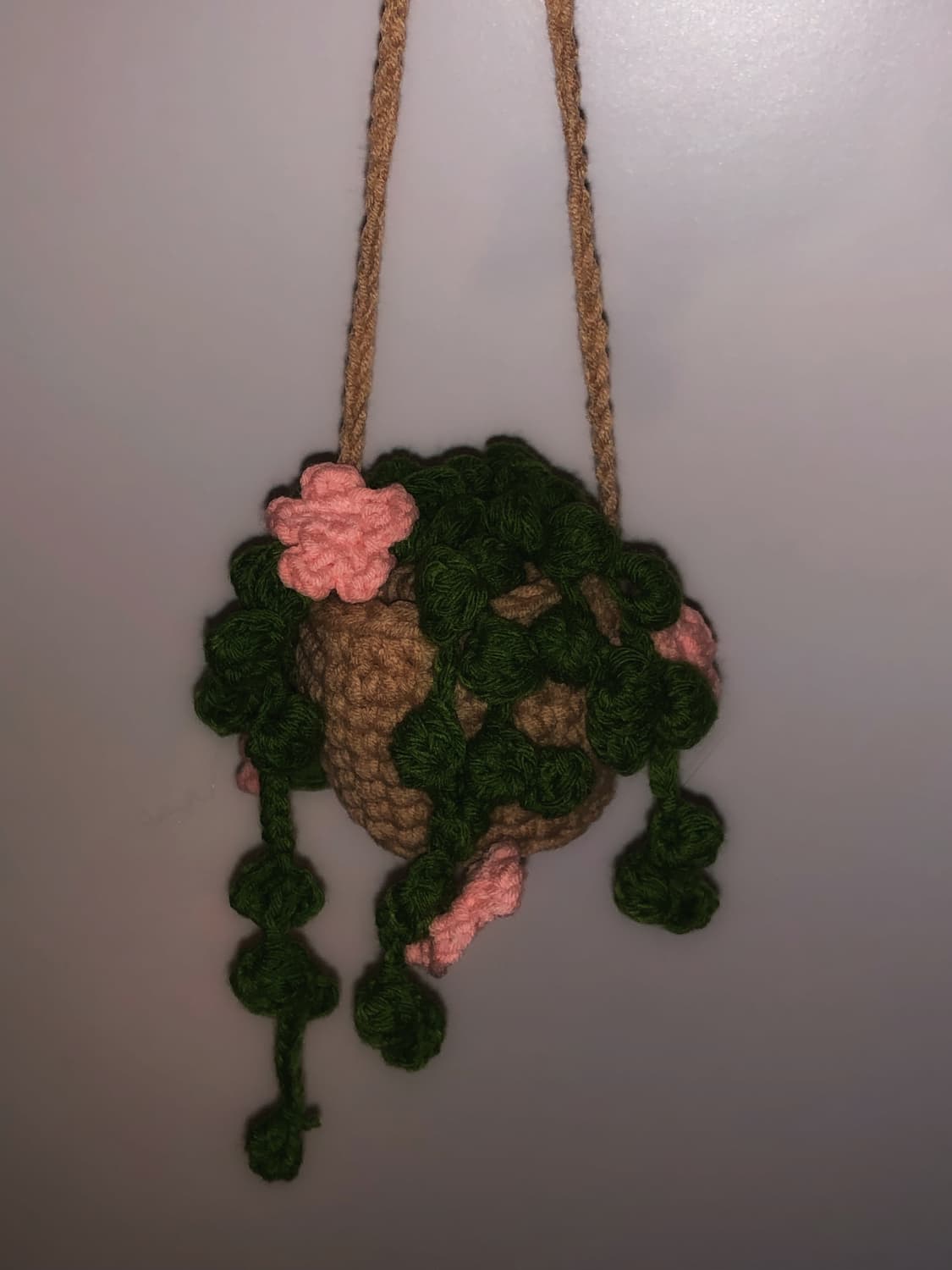 plant pot crochet🪴_화분 뜨개 장식 상품이미지1