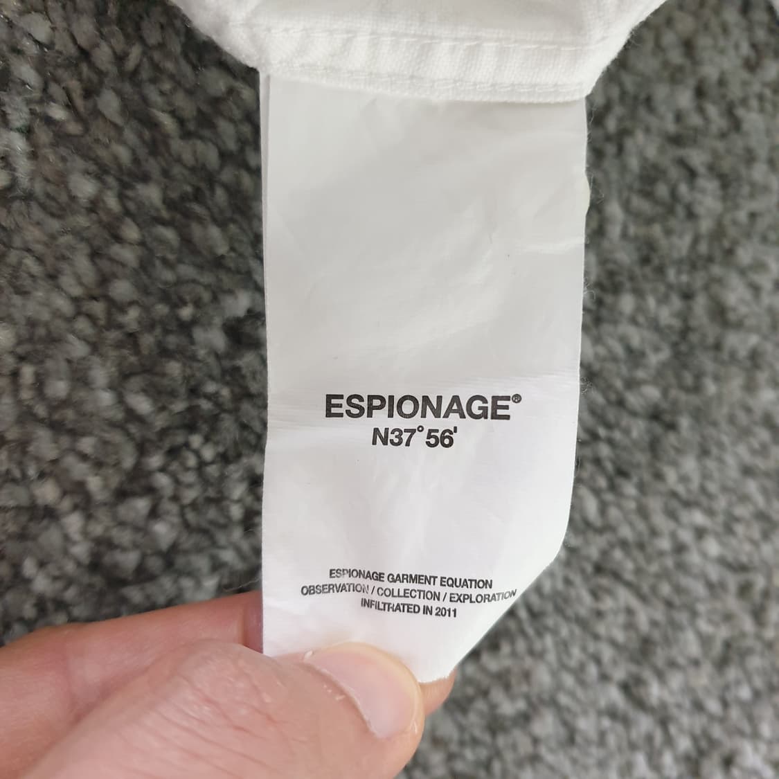 [무료배송] ESOPIONAGE 긴팔 셔츠 상품이미지3
