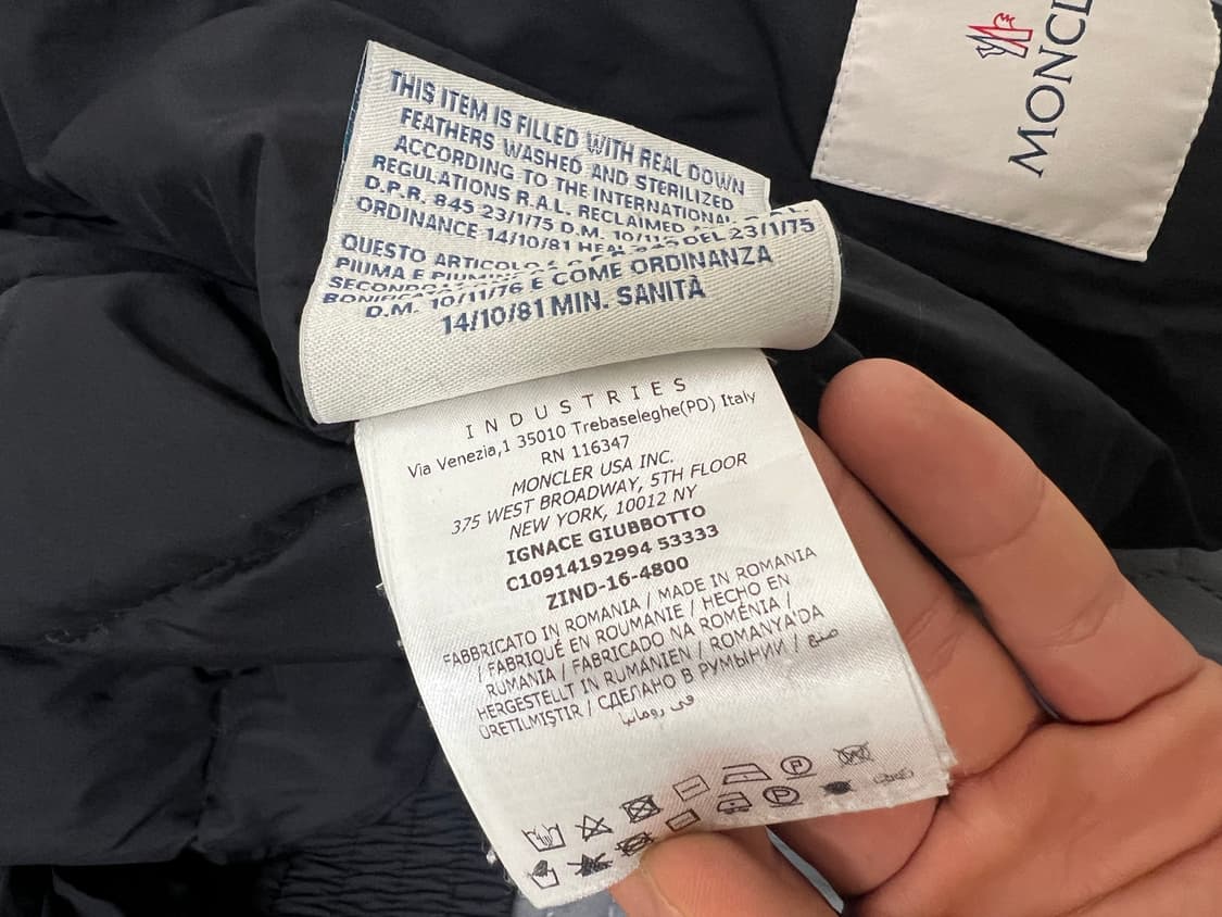 몽클레어 경량패딩 4사이즈 상품이미지5