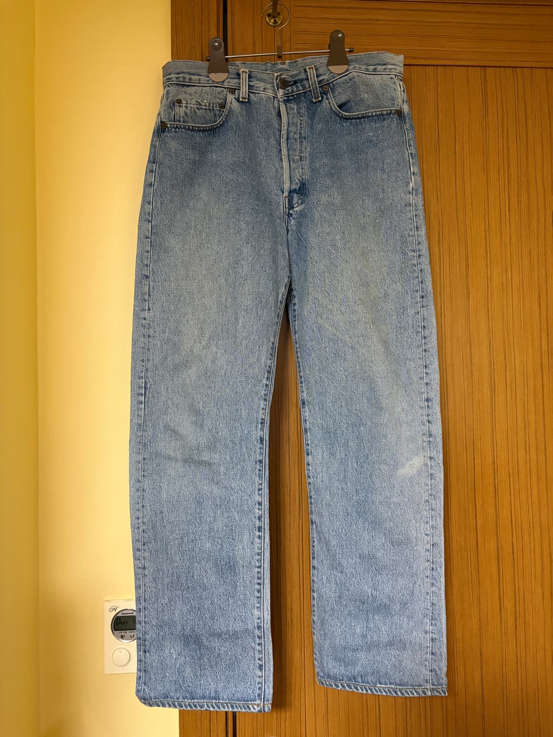 80s USA 리바이스 501 스톤워싱 연청 발렌시아[555] 상품이미지2