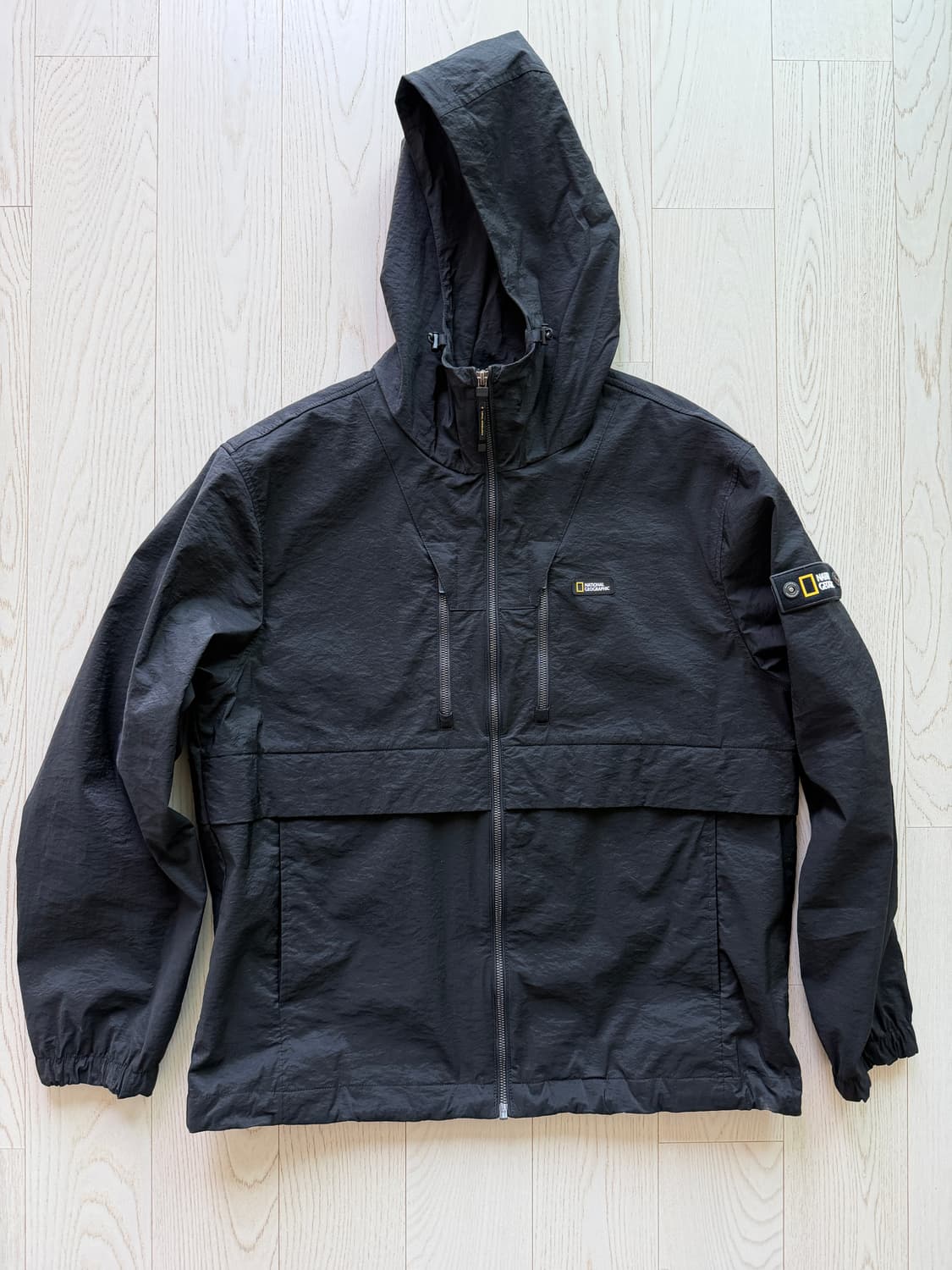 내셔널지오그래픽 디머 우븐 트레이닝 아웃포켓 바람막이 상품이미지2