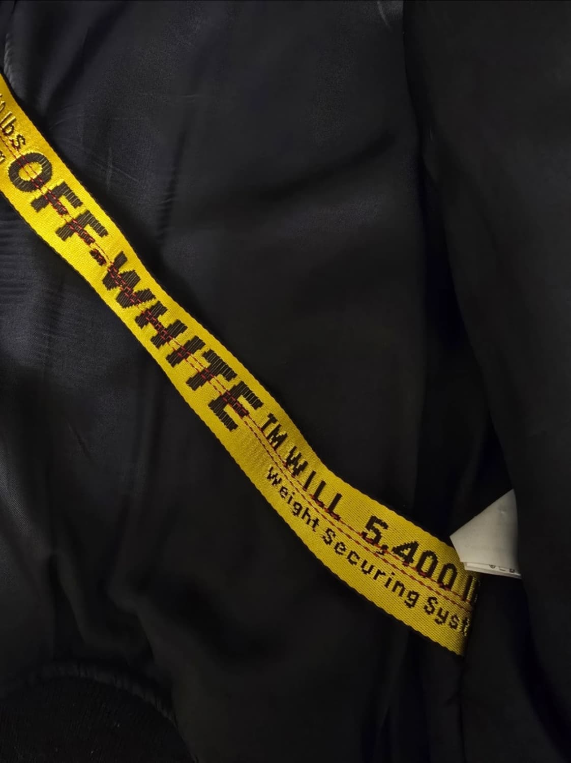 오프화이트 16fw ma-1 봄버 블랙 L 상품이미지6