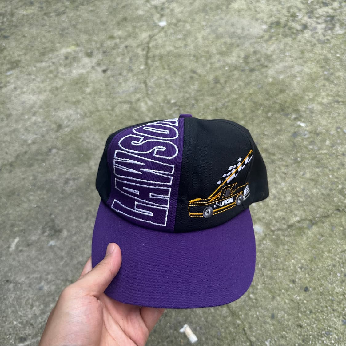 90's usa lawson racing cap 상품이미지2