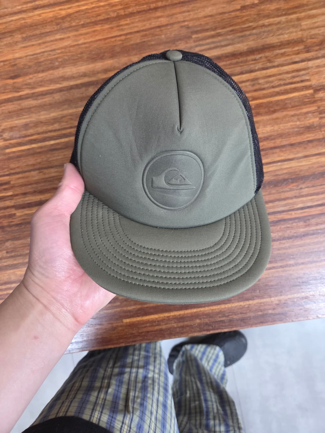 퀵실버 메쉬 트러커 모자 프리  상품이미지1