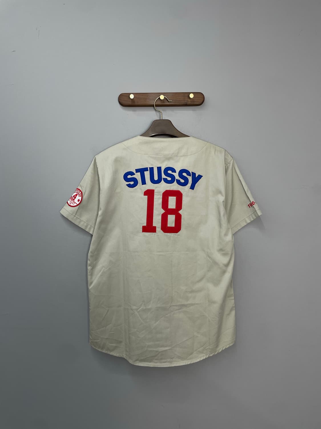 스투시 90s 올드스쿨 베이스볼 반팔 져지 H1517 상품이미지4