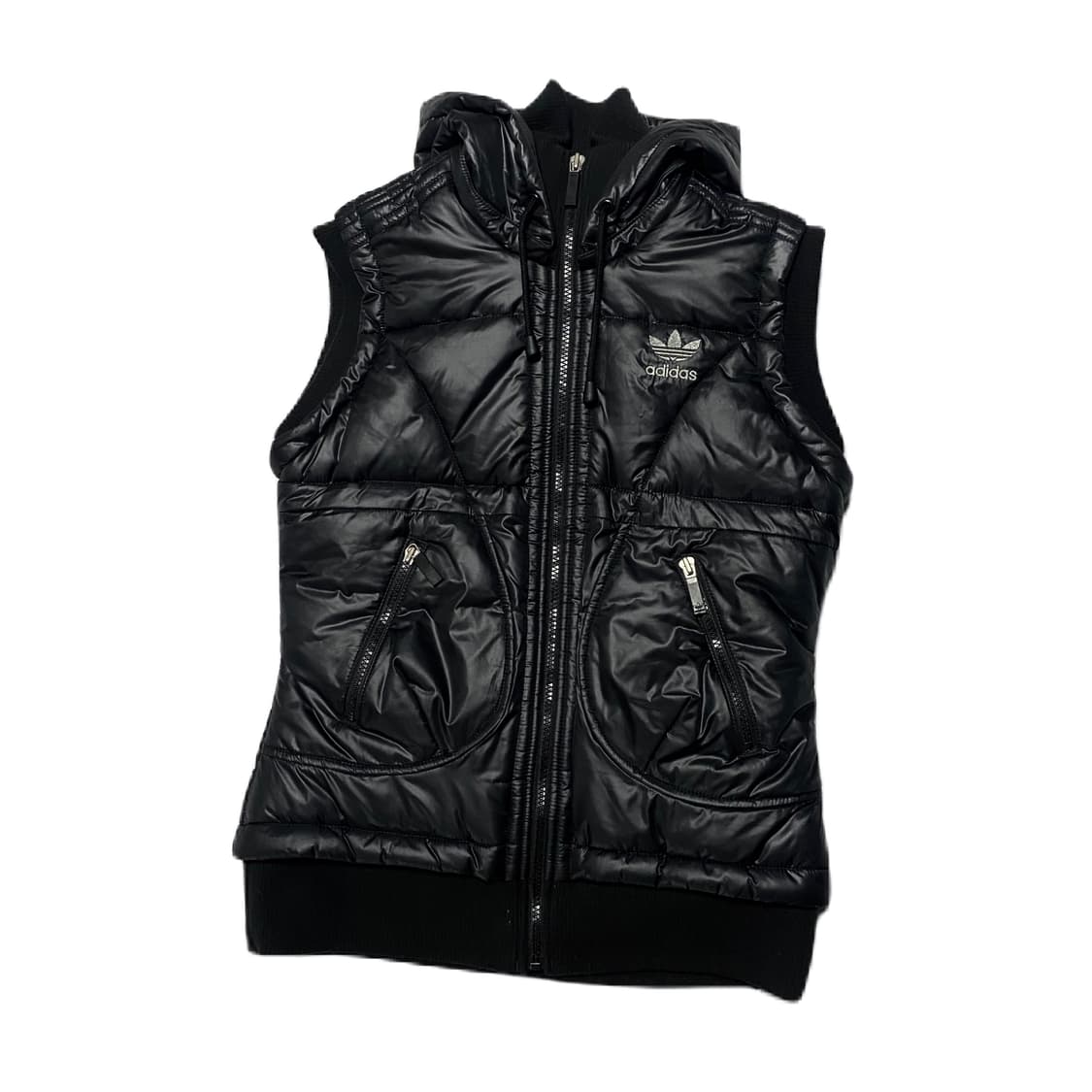 adidas black puffer vest  상품이미지3