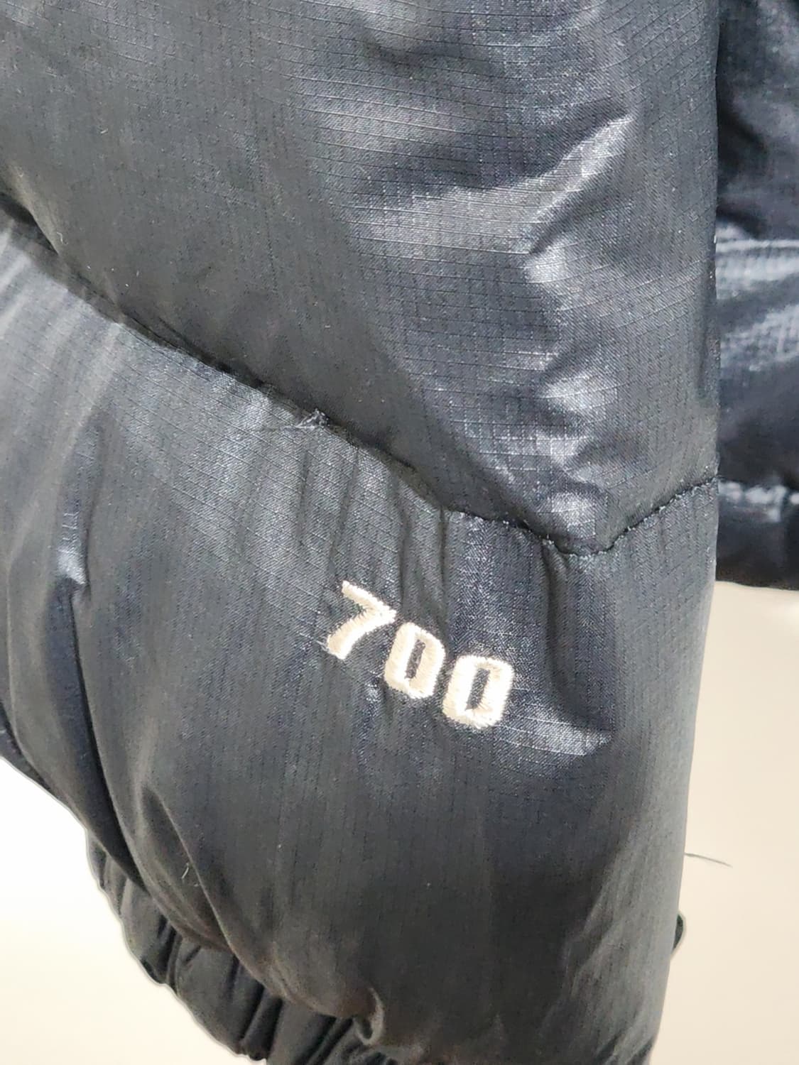 (95) 노스페이스 눕시패딩 점퍼 블랙 거위털 700 다운자켓  상품이미지5