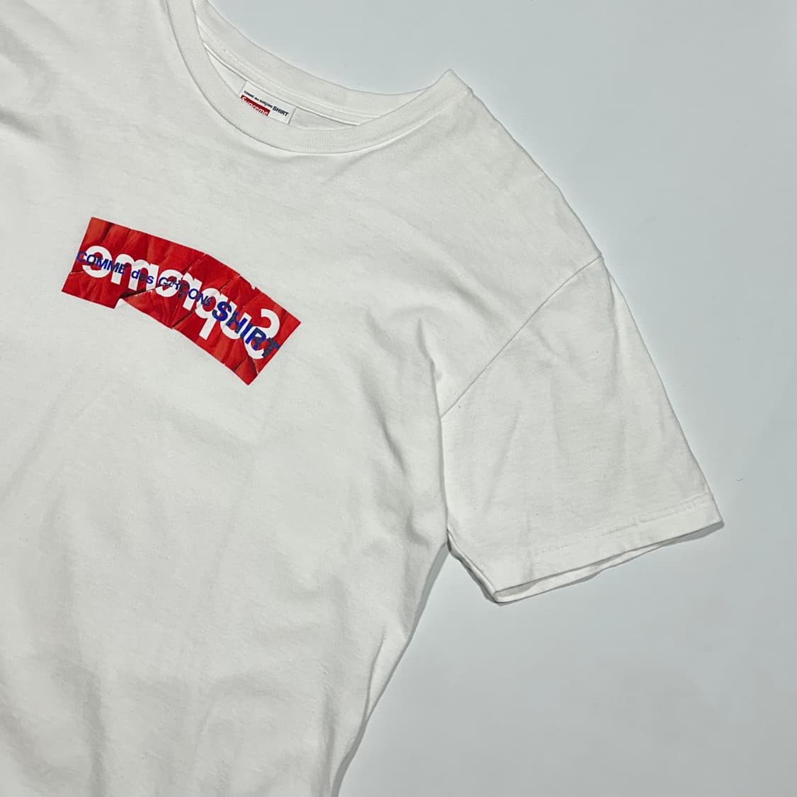 슈프림 꼼데가르송 박스로고 반팔티셔츠 상품이미지7