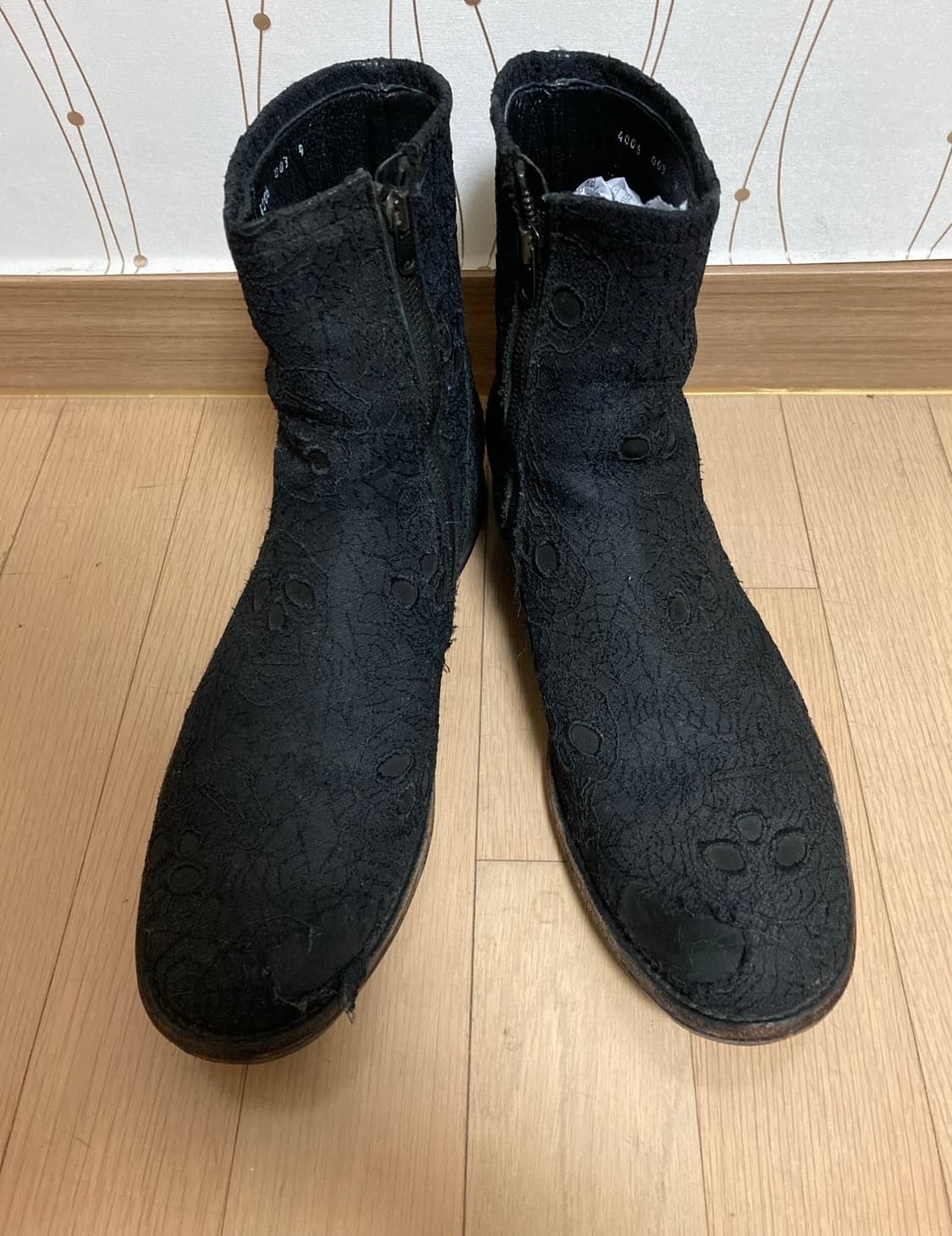 NUMBER (N)INE -2005F/W 아카이브 스파이더 부츠 상품이미지1