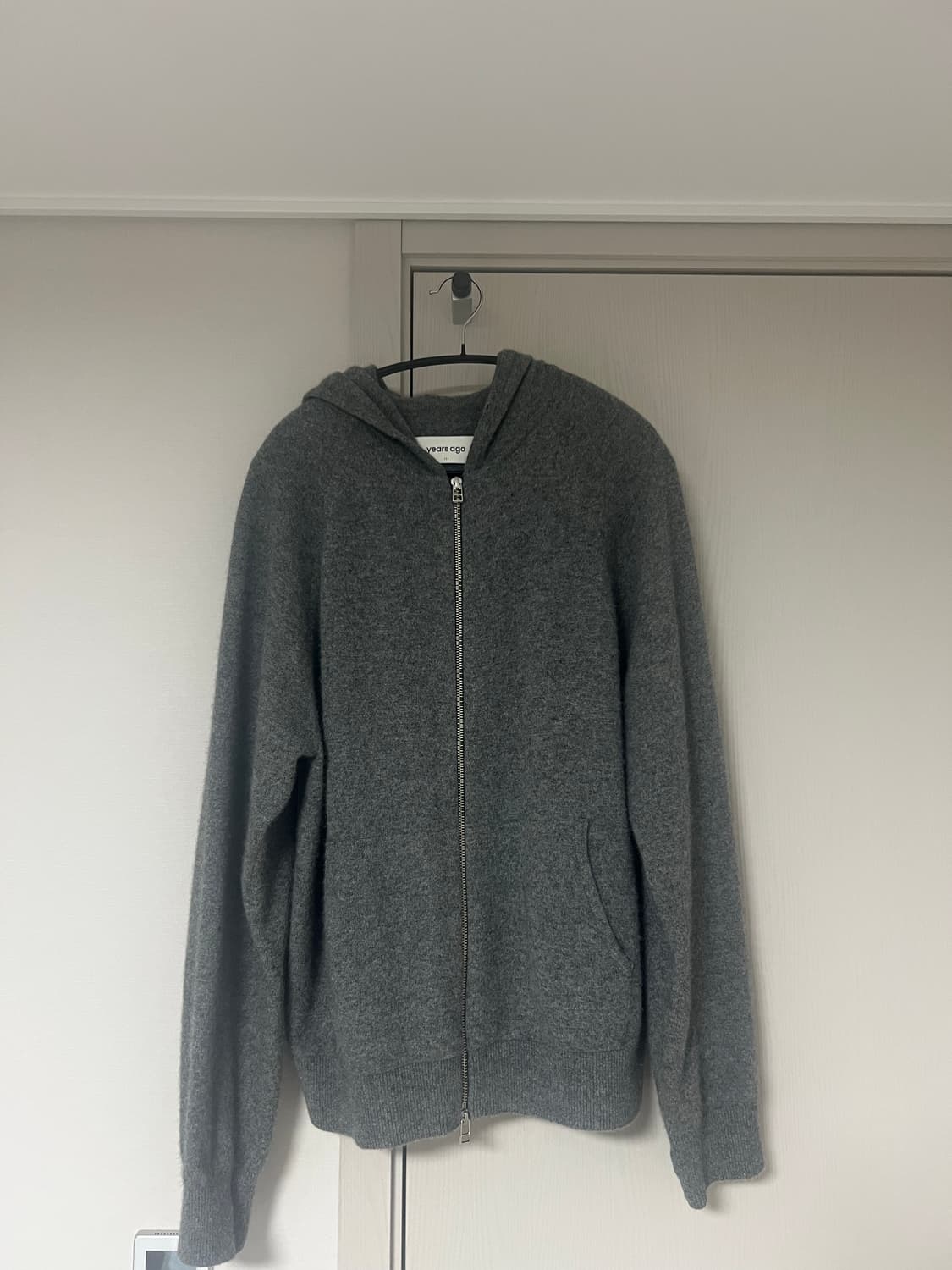 [L]이얼즈어고 폭스울 헤어리 후드집업 상품이미지2