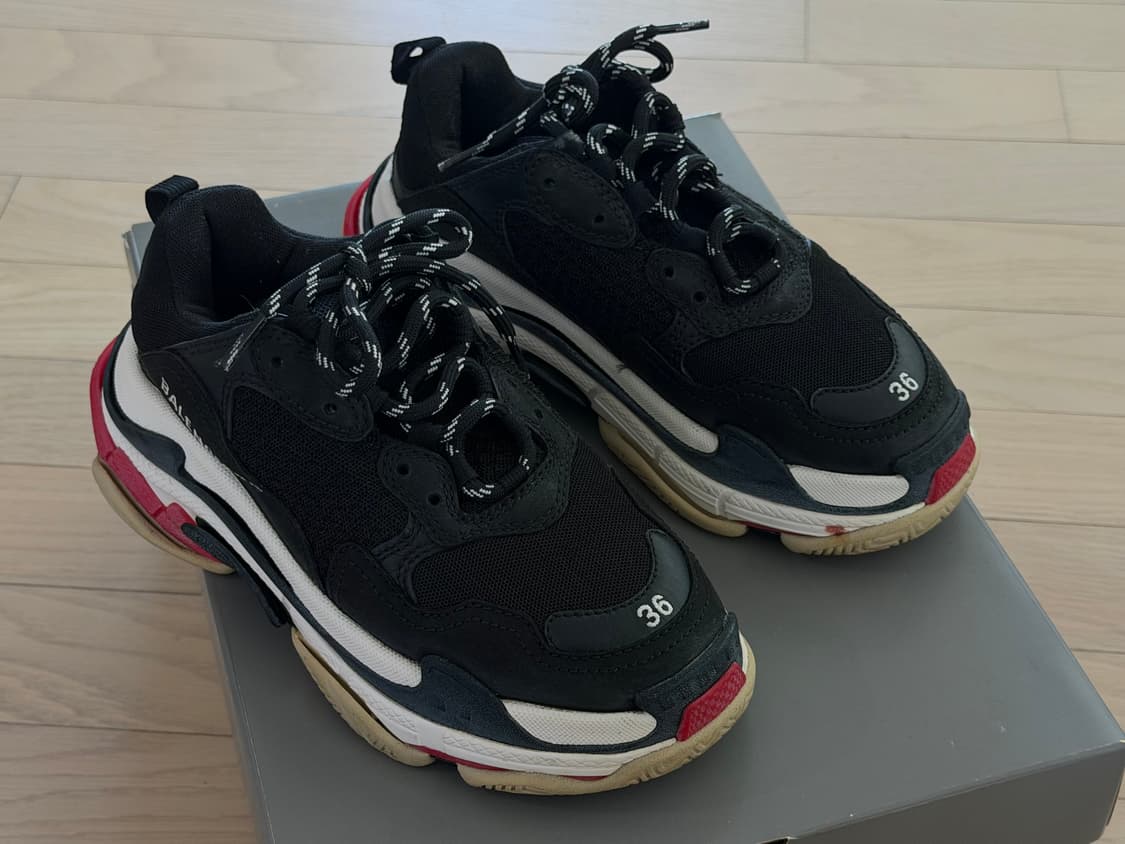 (정품) 발렌시아가 트리플S 36사이즈 상품이미지3