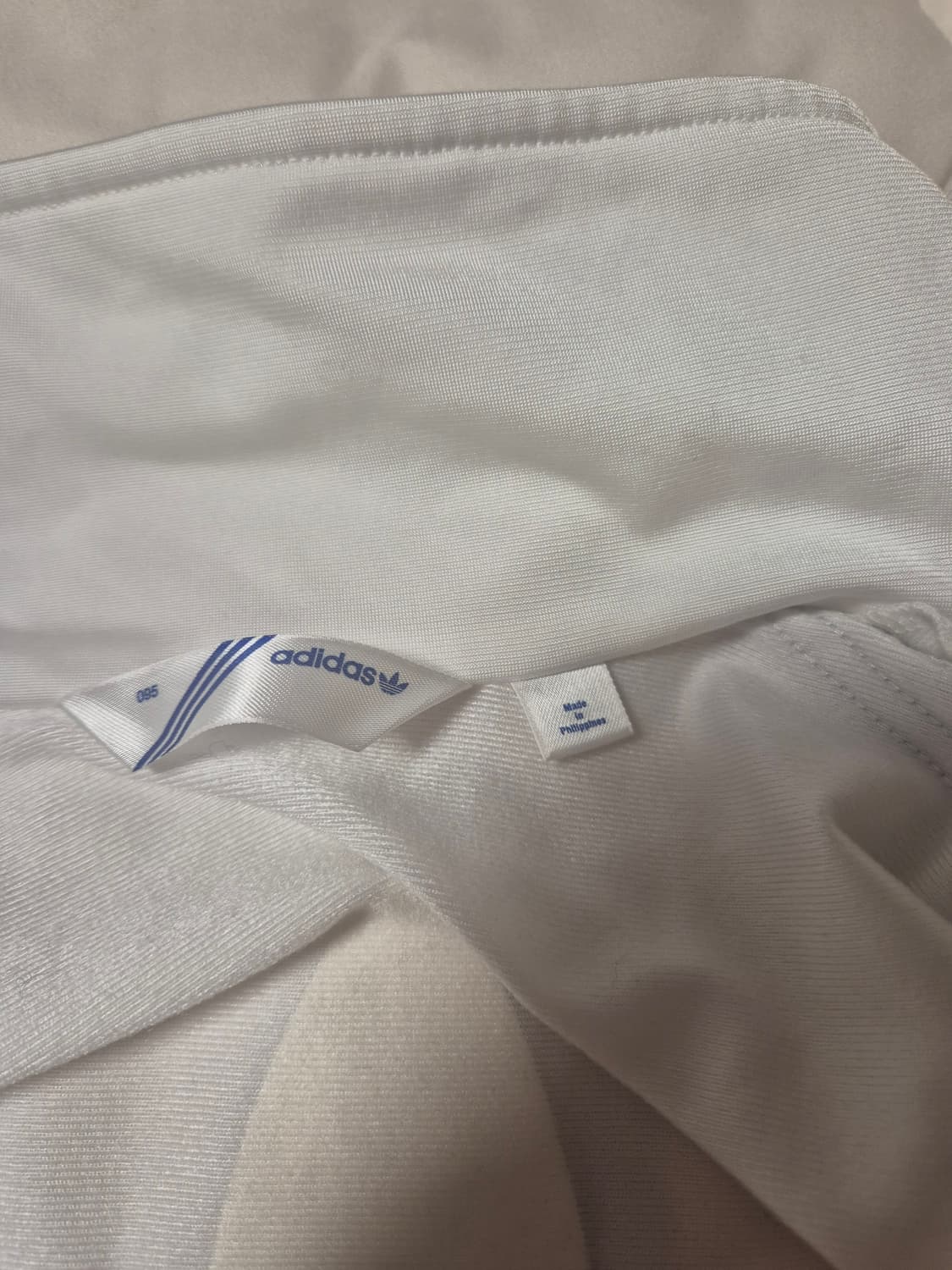 아디다스 오리지널 트랙 집업 (화이트/실버) 상품이미지5