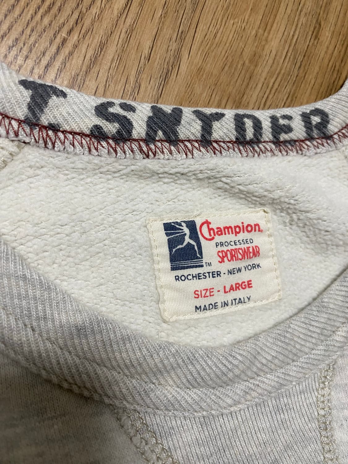챔피온x토드스나이더 스웻셔츠(italy made) 상품이미지2