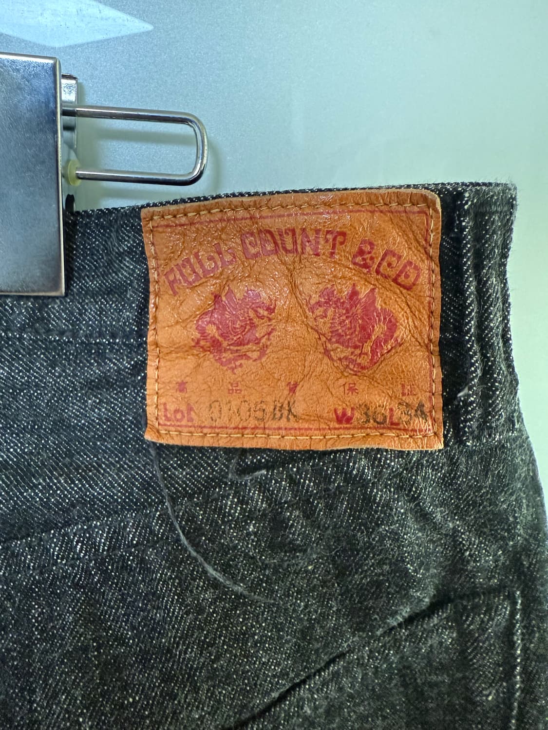 풀카운트 0105BK 블랙앤 화이트 36 상품이미지3