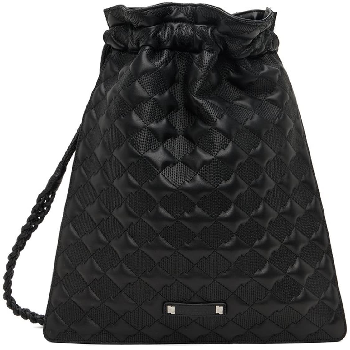 아더에러 테닛 플랫 토트백 느와르 블랙 퀼팅 카드지갑키체인포함 브레이드 상품이미지1