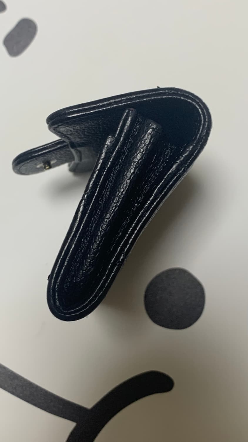 샤넬 클래식 캐비어 카드지갑 은장 똑딱이 클똑 상품이미지6