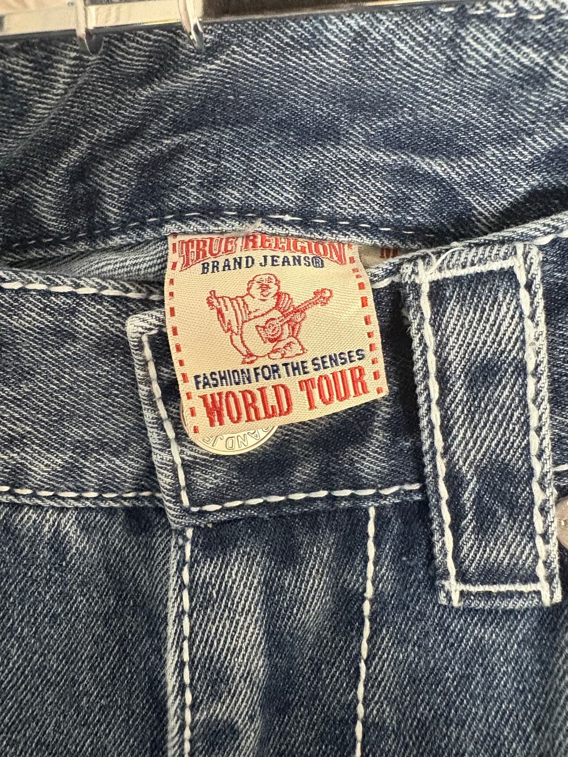 트루릴리전 어센틱 데님팬츠 인디고 M 상품이미지4