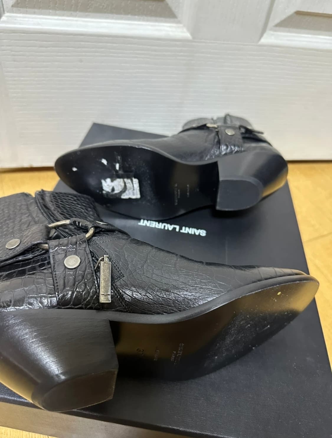 생로랑 웨스턴 하네스부츠 37 상품이미지5