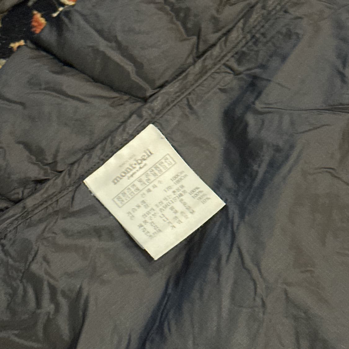 몽벨 경량패딩 실버 (L) 구스다운 상품이미지10