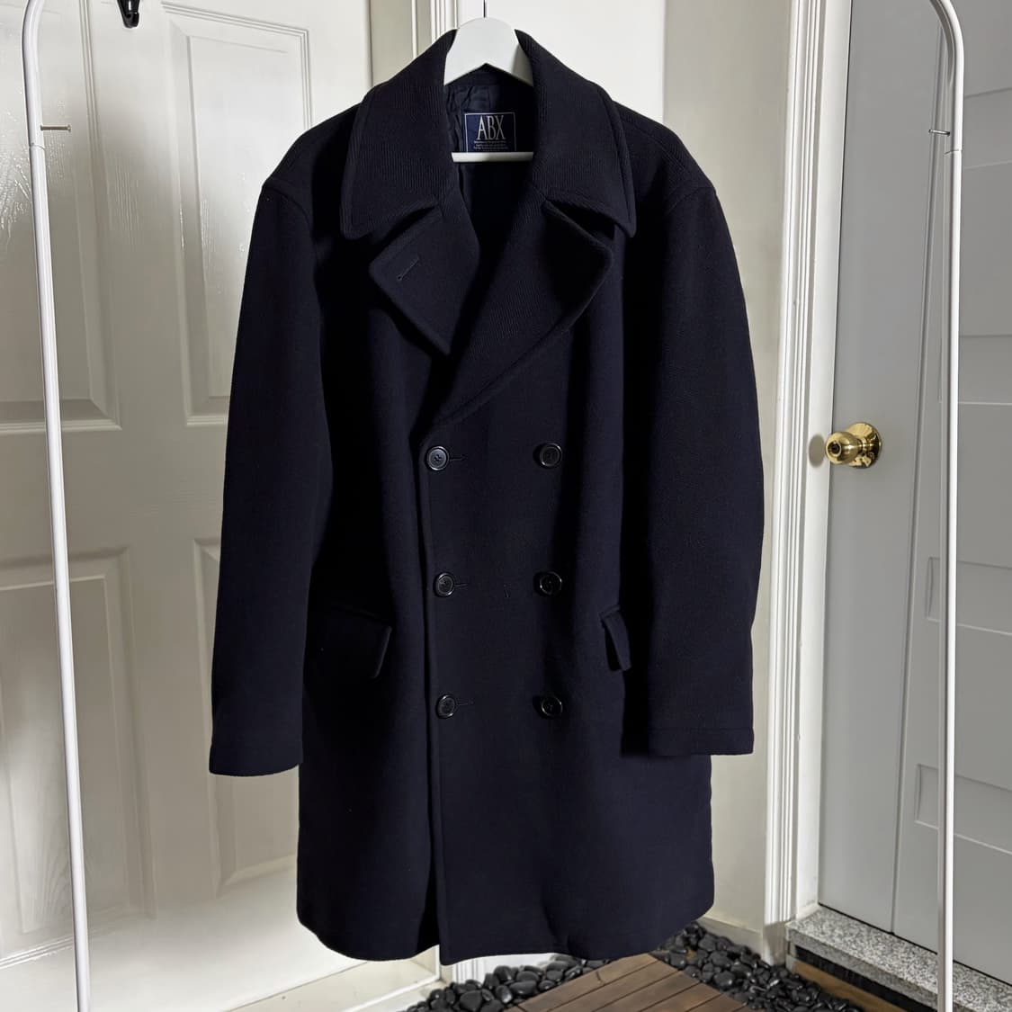 Abx 더블 울 코트 다크네이비 상품이미지3
