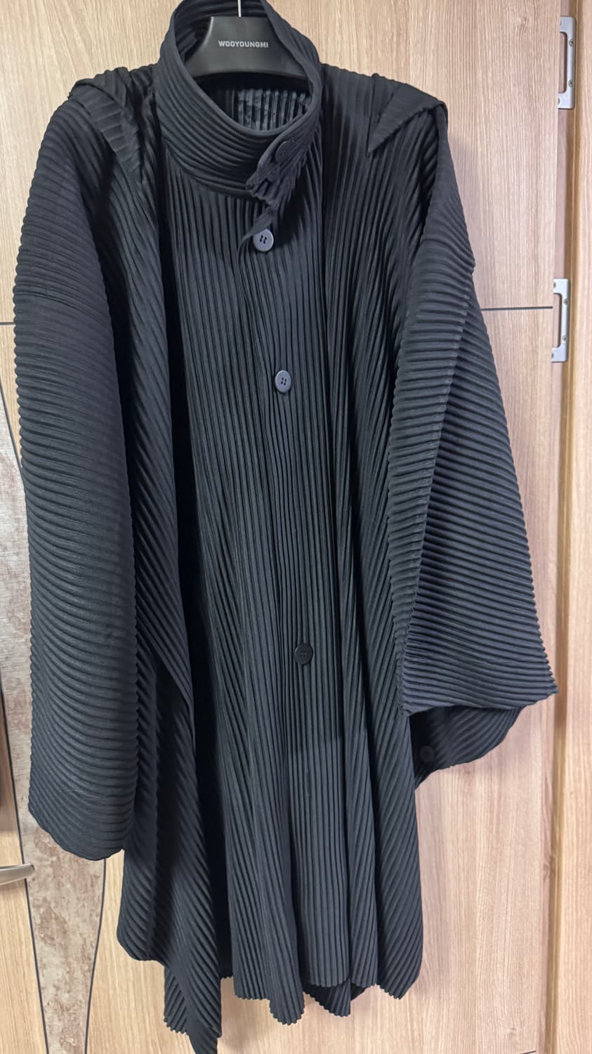 옴므플리세 25년 1월먼슬리 카이트 코트 블랙 3 상품이미지1