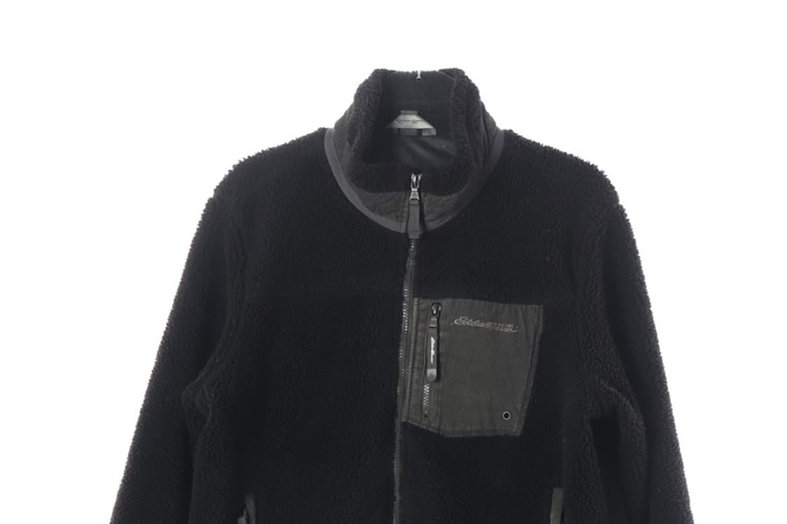 에디바우어 배색 포켓 보아 후리스 집업 자켓 XL 상품이미지4