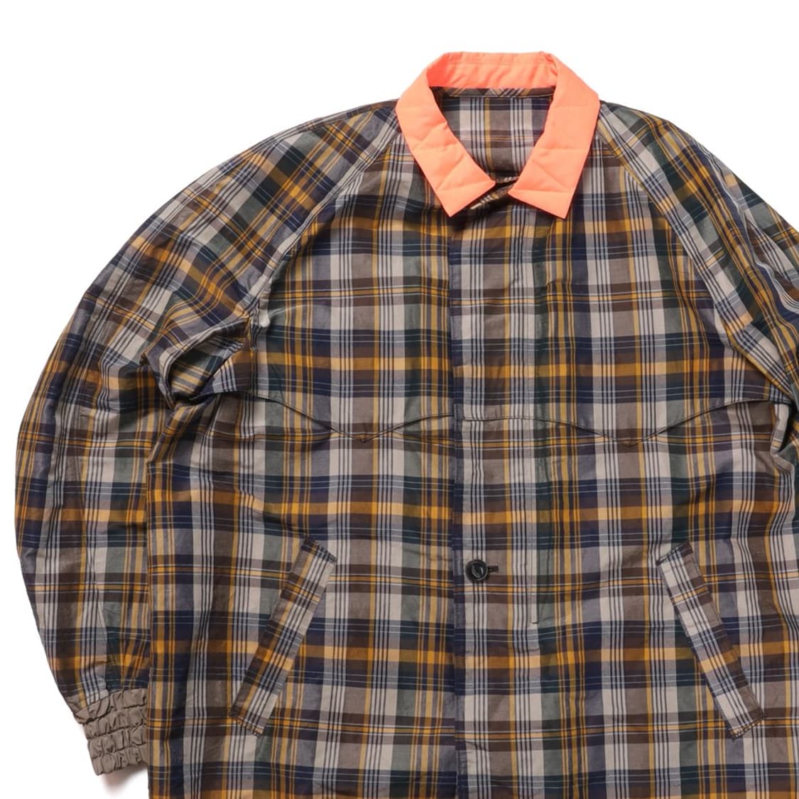 컬러 Kolor Check Patterned Blouson Jacket
 상품이미지2