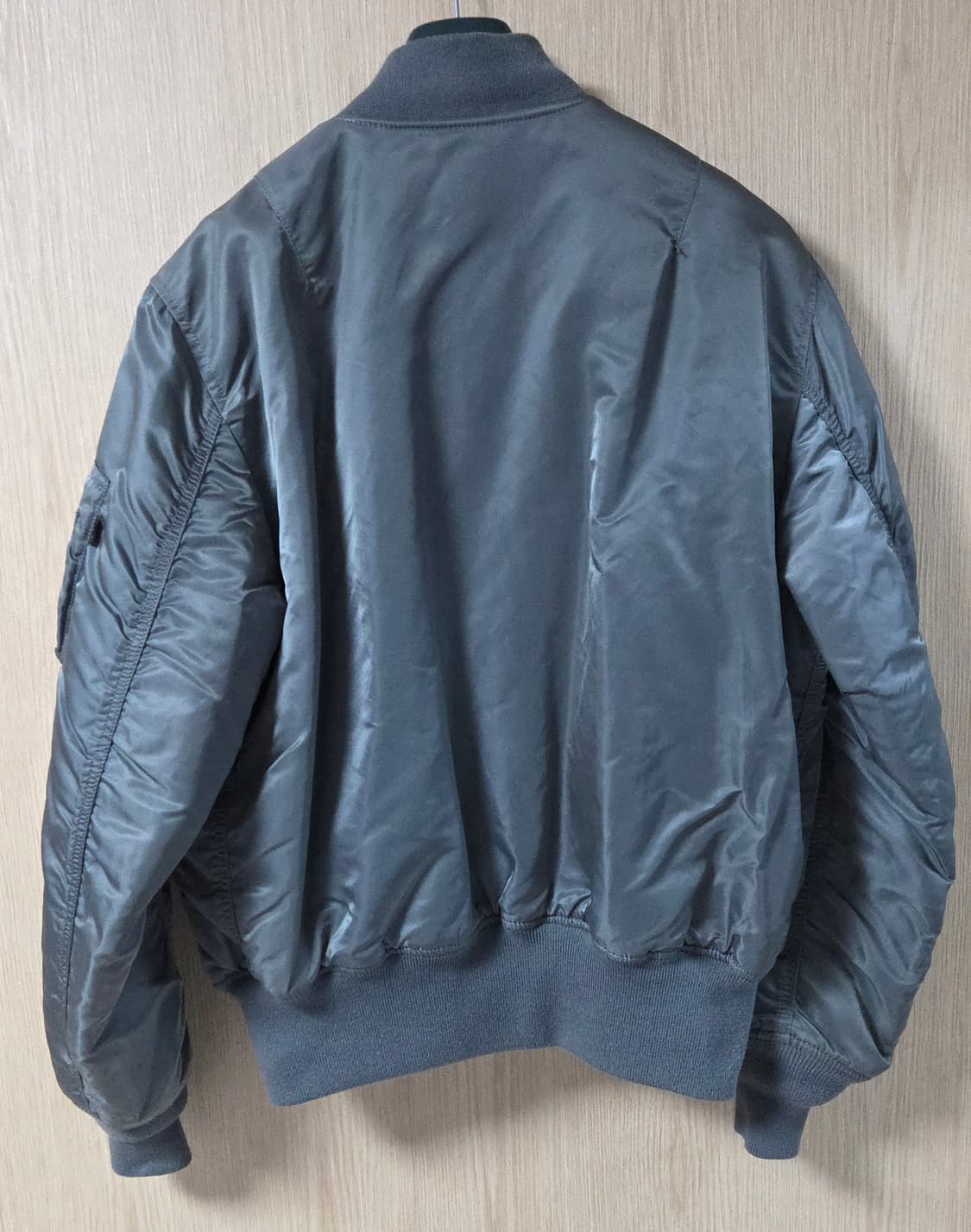 (착샷) 알파인더스트리 ma-1 건메탈 마원 상품이미지4