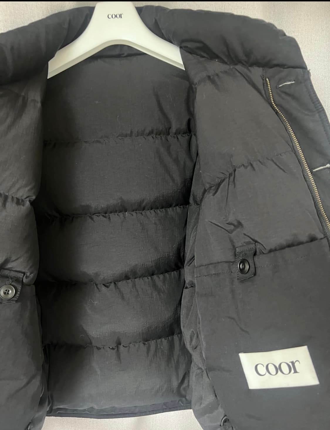 쿠어 숏패딩 s급  상품이미지3