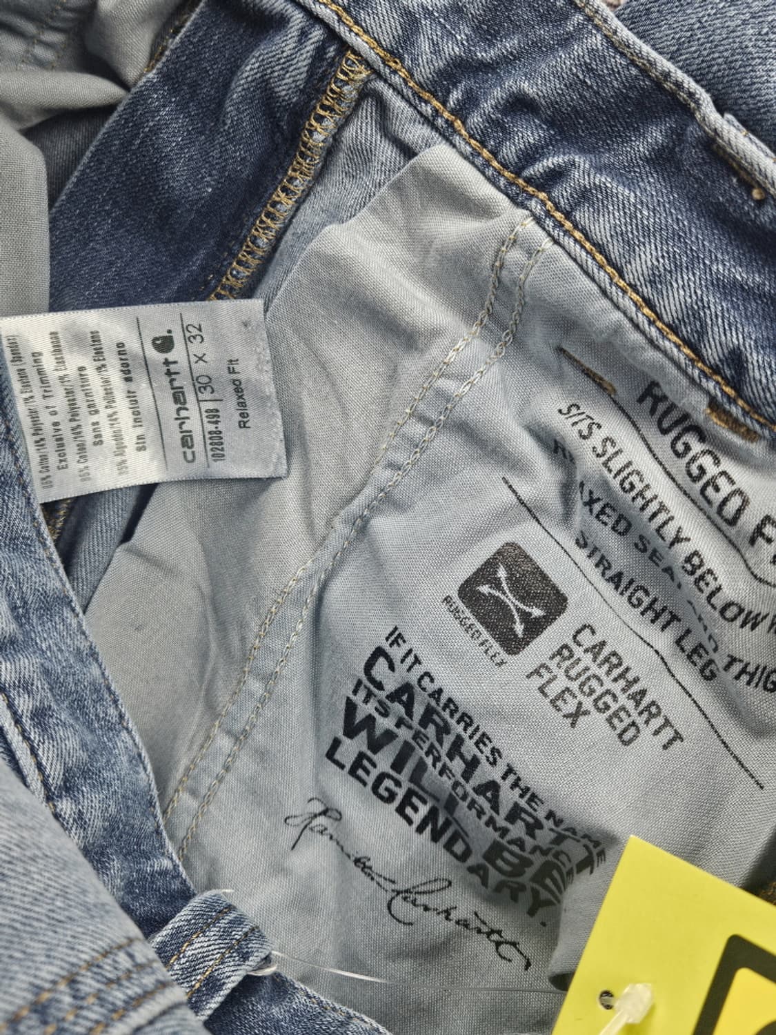 칼하트 데님 카펜터 워크 팬츠 ( 30X32 ) / 10633 상품이미지7
