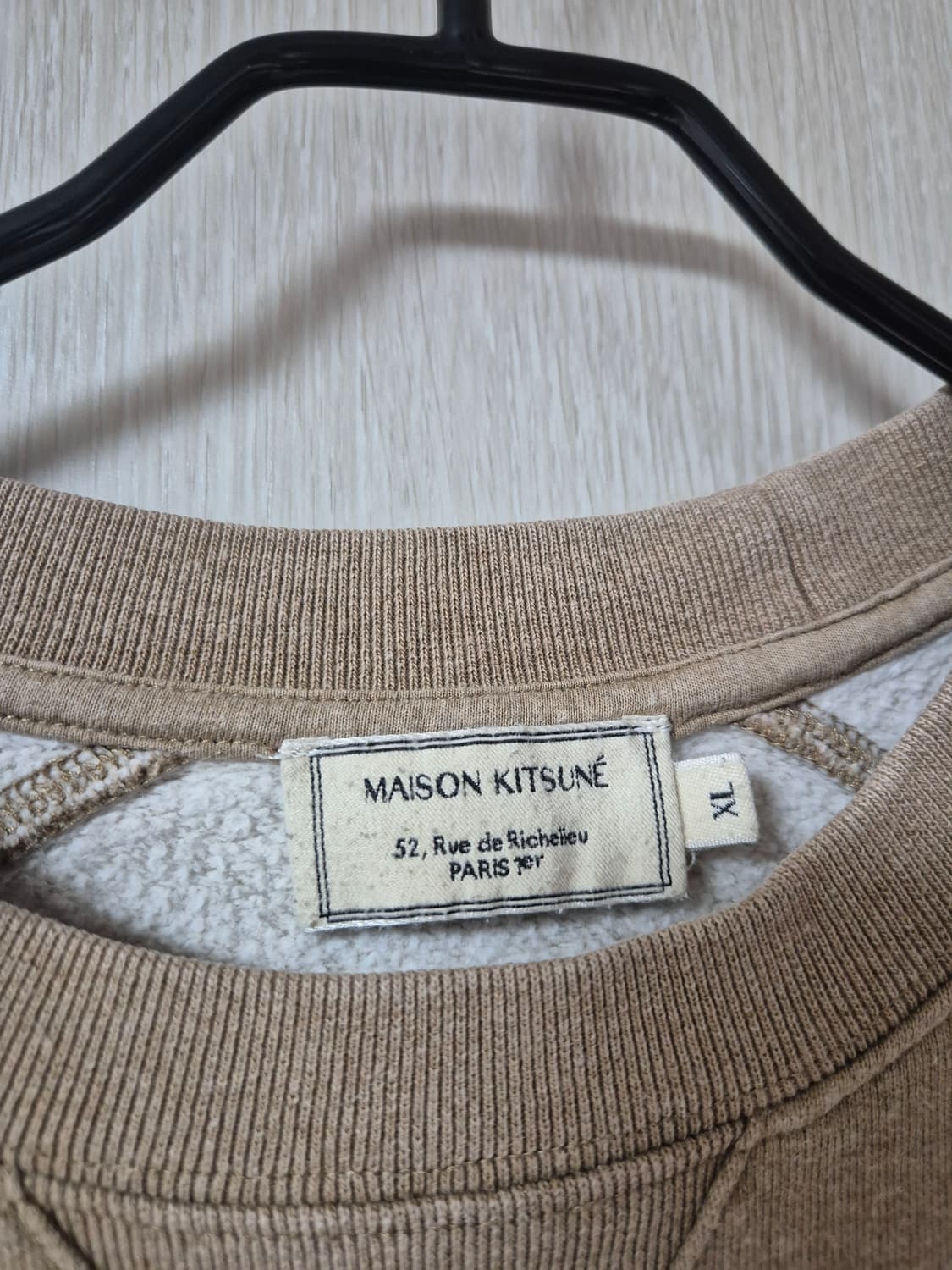(정품) 메종키츠네 파리지앵 맨투맨 XL 남성 스웻셔츠 상품이미지5