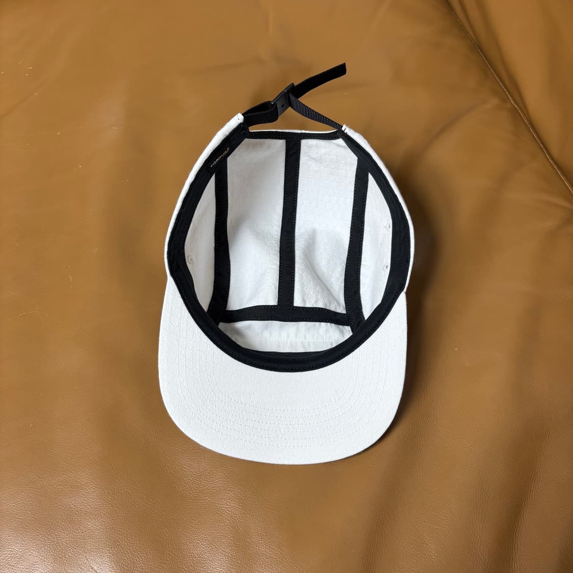 슈프림 캠프캡 모자 박스로고 코듀라 립스탑 화이트 상품이미지7